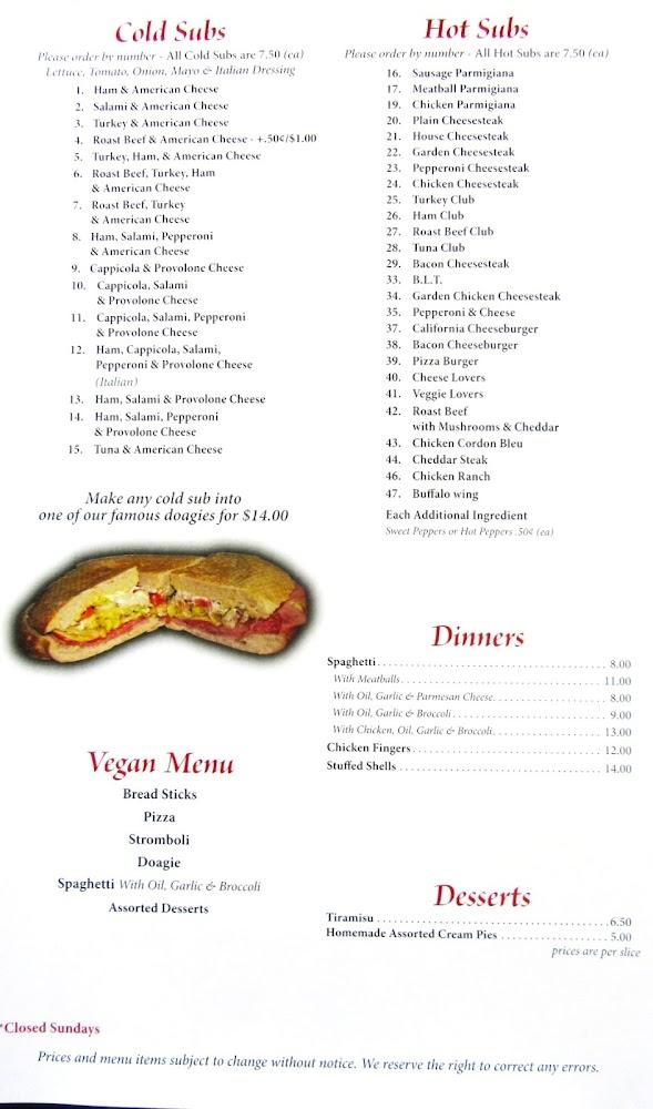 Scicchitano's Pizzeria Berwick Pa Menu image 4