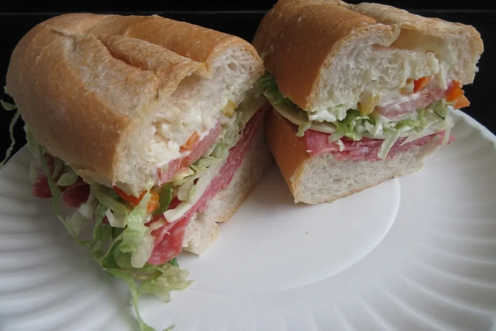 Turkey Ham & American Cheese Sub